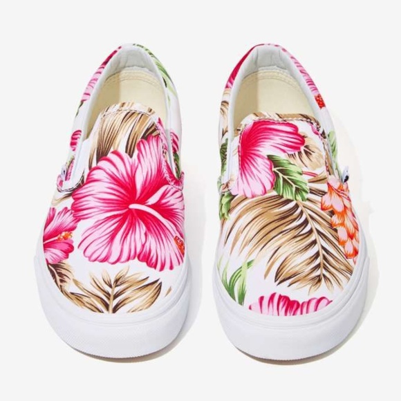 vans hawaiian floral